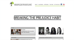 Desktop Screenshot of breakingprejudice.org